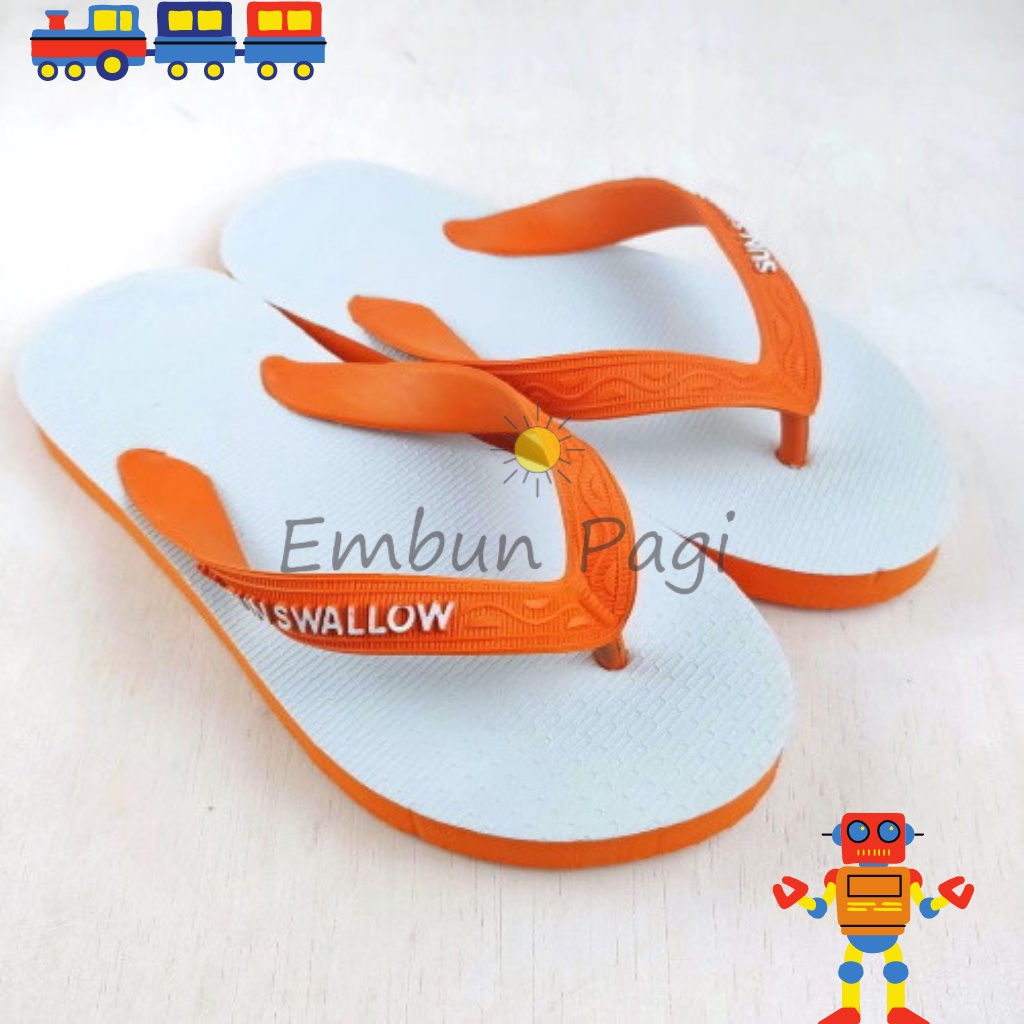 Sandal Jepit Anak Polos Warna Sun Swallow