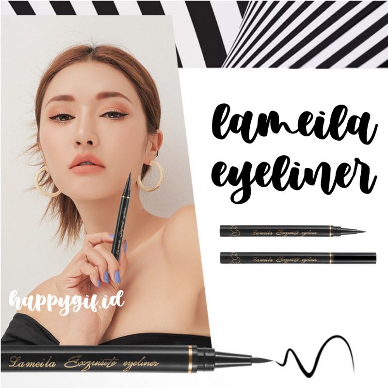 Eyeliner Long Lasting Waterproof Tahan Lama Tidak Luntur