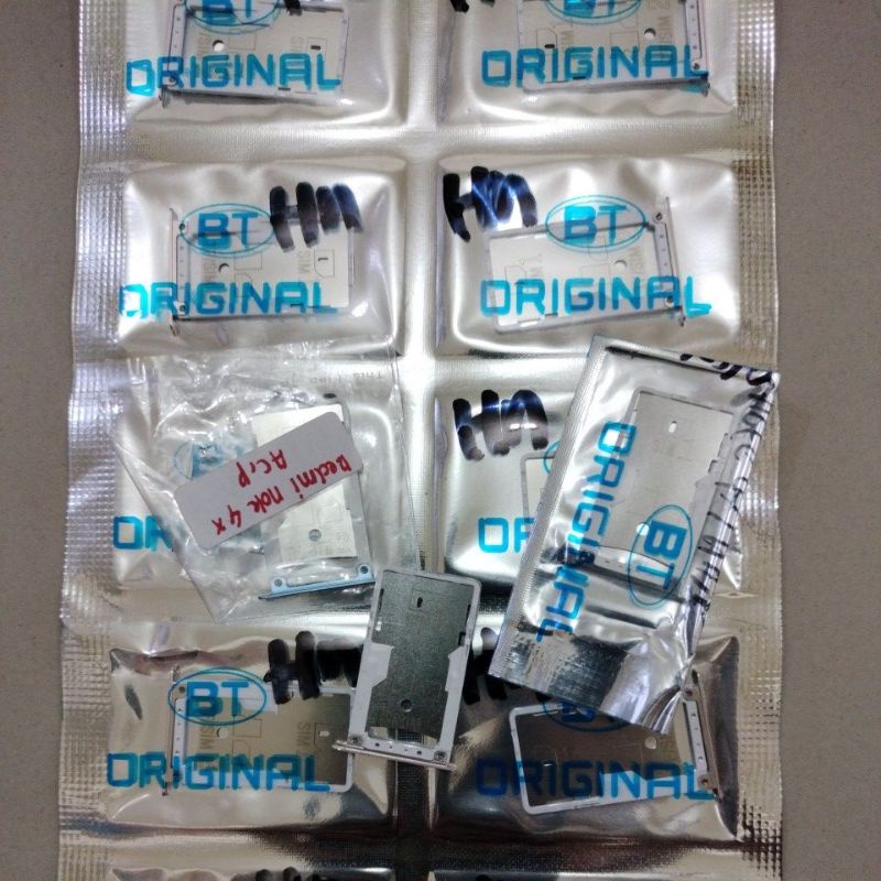 simtrai/simlock/slot sim/tempat kartu xiaomi not 4x/not4x