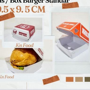 

경 Dus Burger Standart isi 50 pcs Terbaru