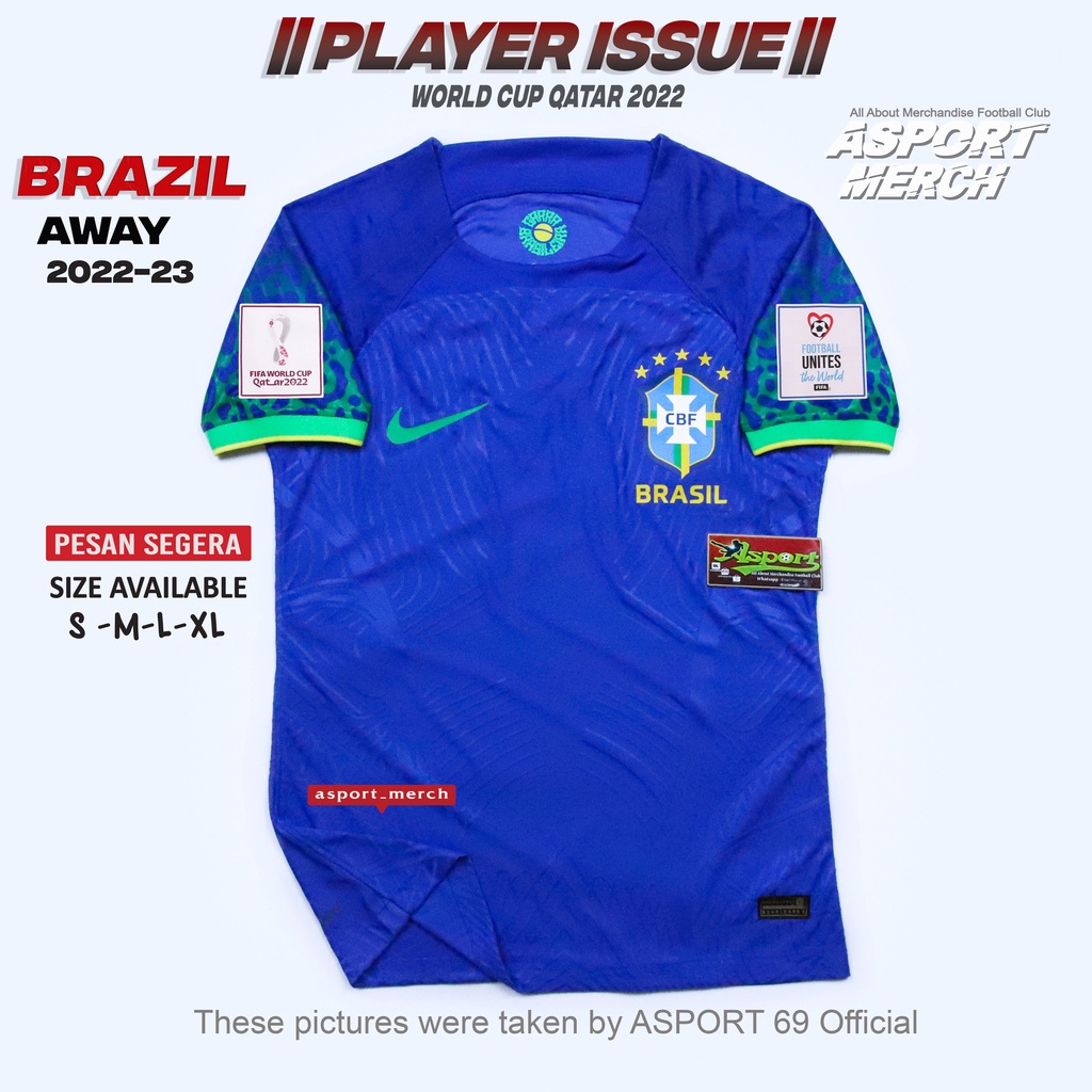 obral PLAYER ISSUE BRAZIL AWAY 2022 2023 PI