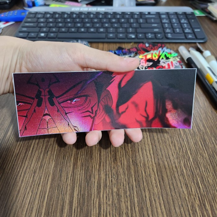 

Sticker Hologram Anime Slap Besar - PSH1244 - Jujutsu Kaisen - Sukuna