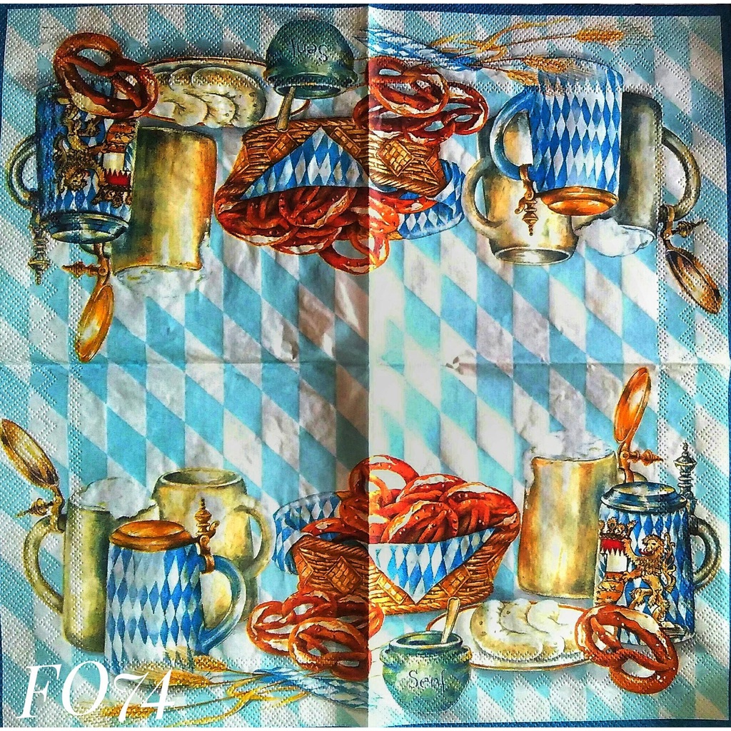 

Napkin Eropa Food FO74/ Tissue Decoupage