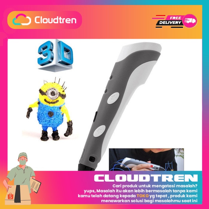 

3D Stereoscopic Printing Pen for 3D Drawing