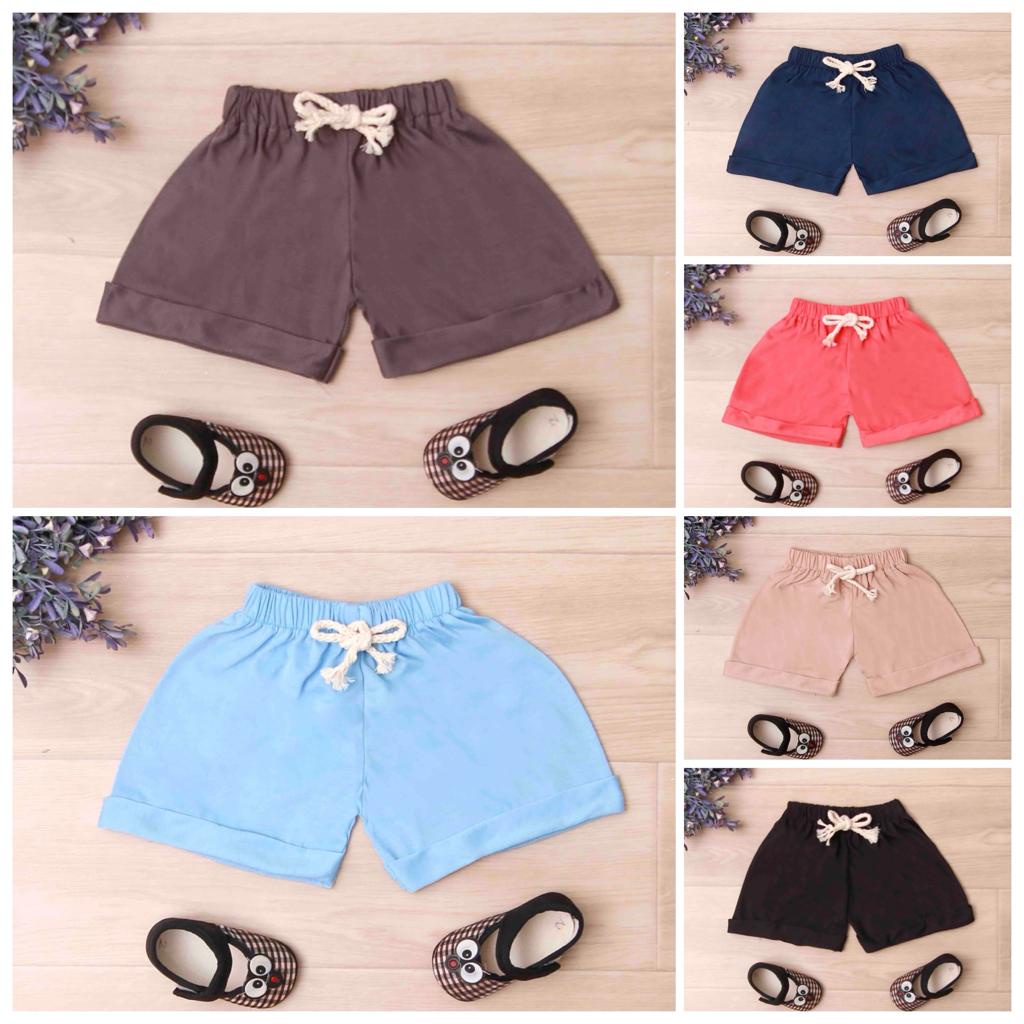 CELANA PENDEK ANAK UNISEX USIA 1-8 TAHUN PR