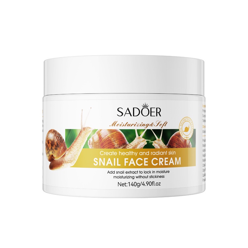 SADOER Skin Barrier Repair Snail Moisturizer Cream 50g Pelembab Wajah Cream Pemutih Wajah Day Cream Night Cream Moisturizer