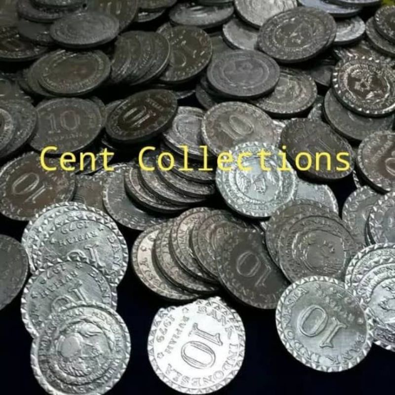 UANG KUNO KOIN 10 RUPIAH TAHUN 1979 TABANAS
