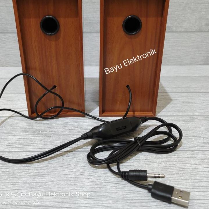 New Stock Speaker Laptop/ Komputer/ Hp Fleco F-530 Super Bass /Speaker Aktif Fleco /Salon Laptop Ful