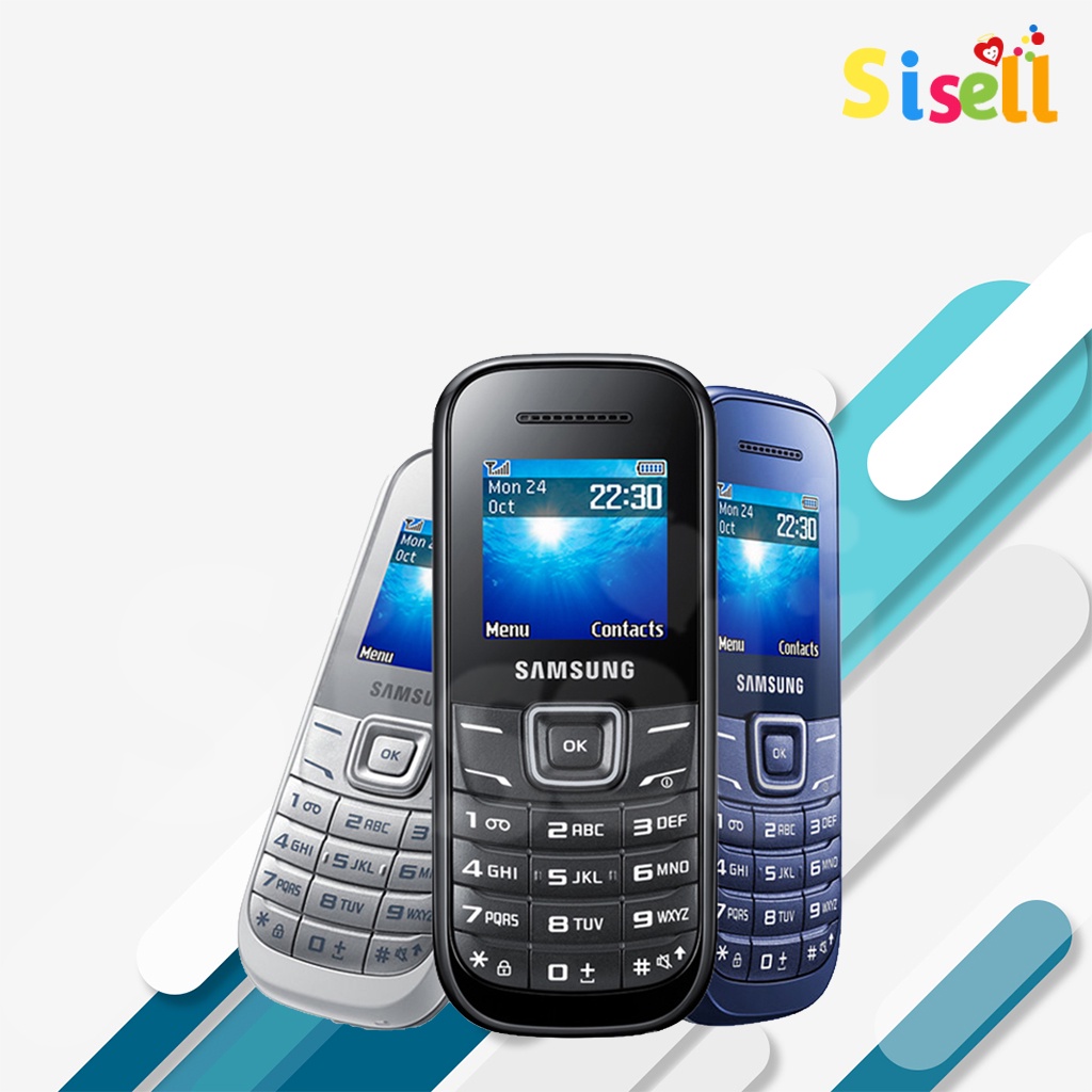 Sisell Hp Samsung GSM GT E1200/E1205 Murah Baru Single Sim