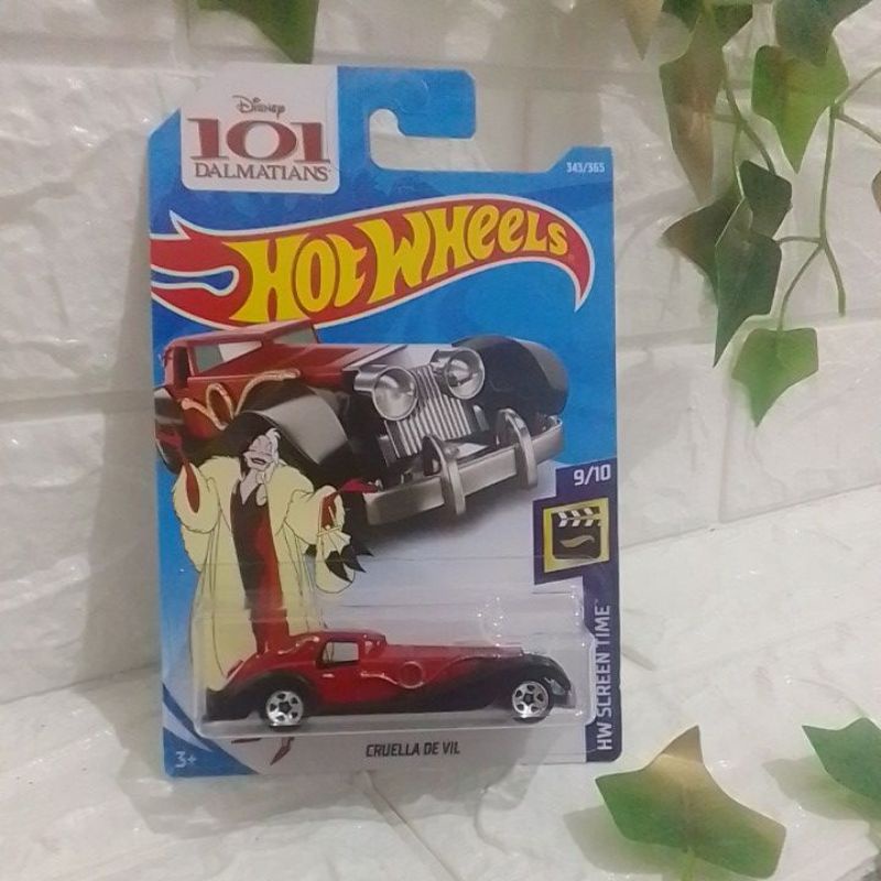 HOT WHEELS CRUELLA DE VIL