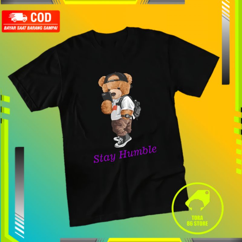 kaos boneka beruang viral terbaru