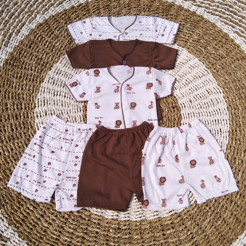 Set Pakaian Bayi Baru Lahir 12 Pcs Baju Bayi Celana Bayi Laki Laki Perempuan Setelan Bayi Newbron Termurah Terlaris Jaya Baby&amp;Kids