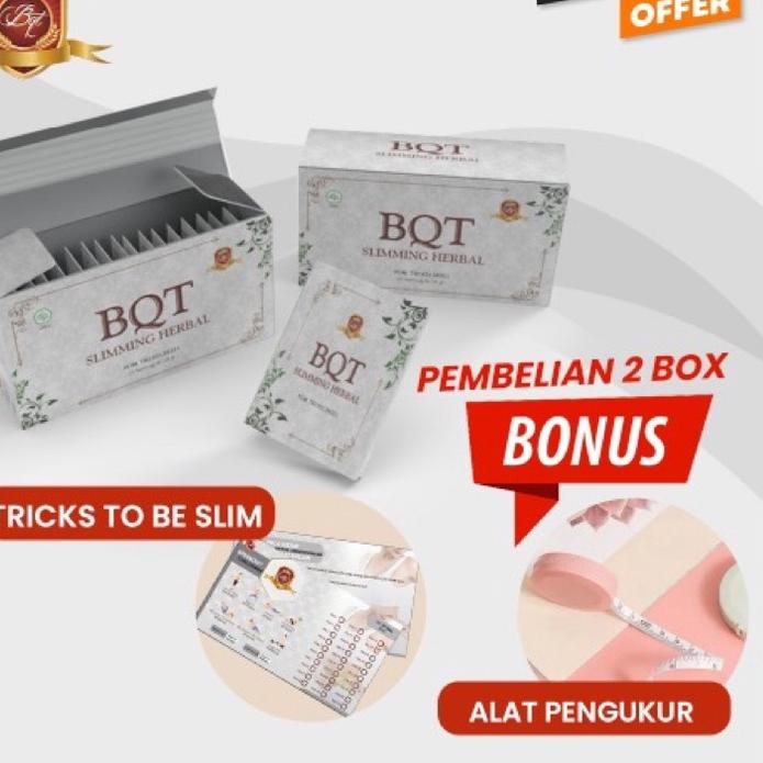 Barang Bagus BQT Slimming Herbal ( 2 box kecil total 50 ktc )+