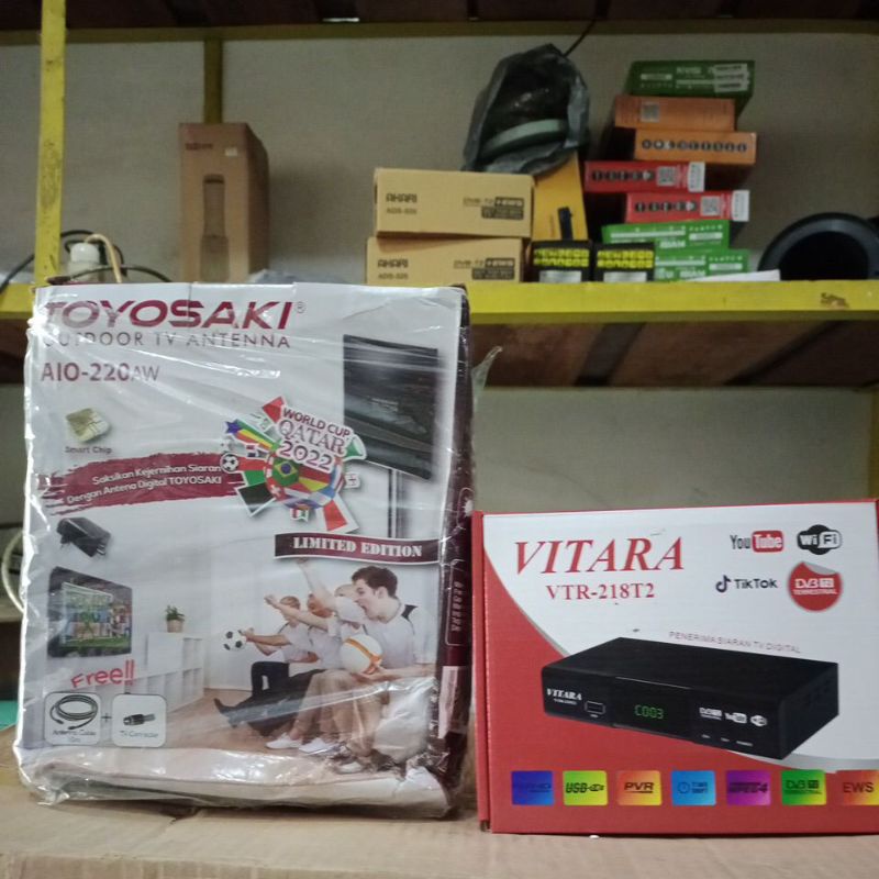toyosaki antena plus receiver digital