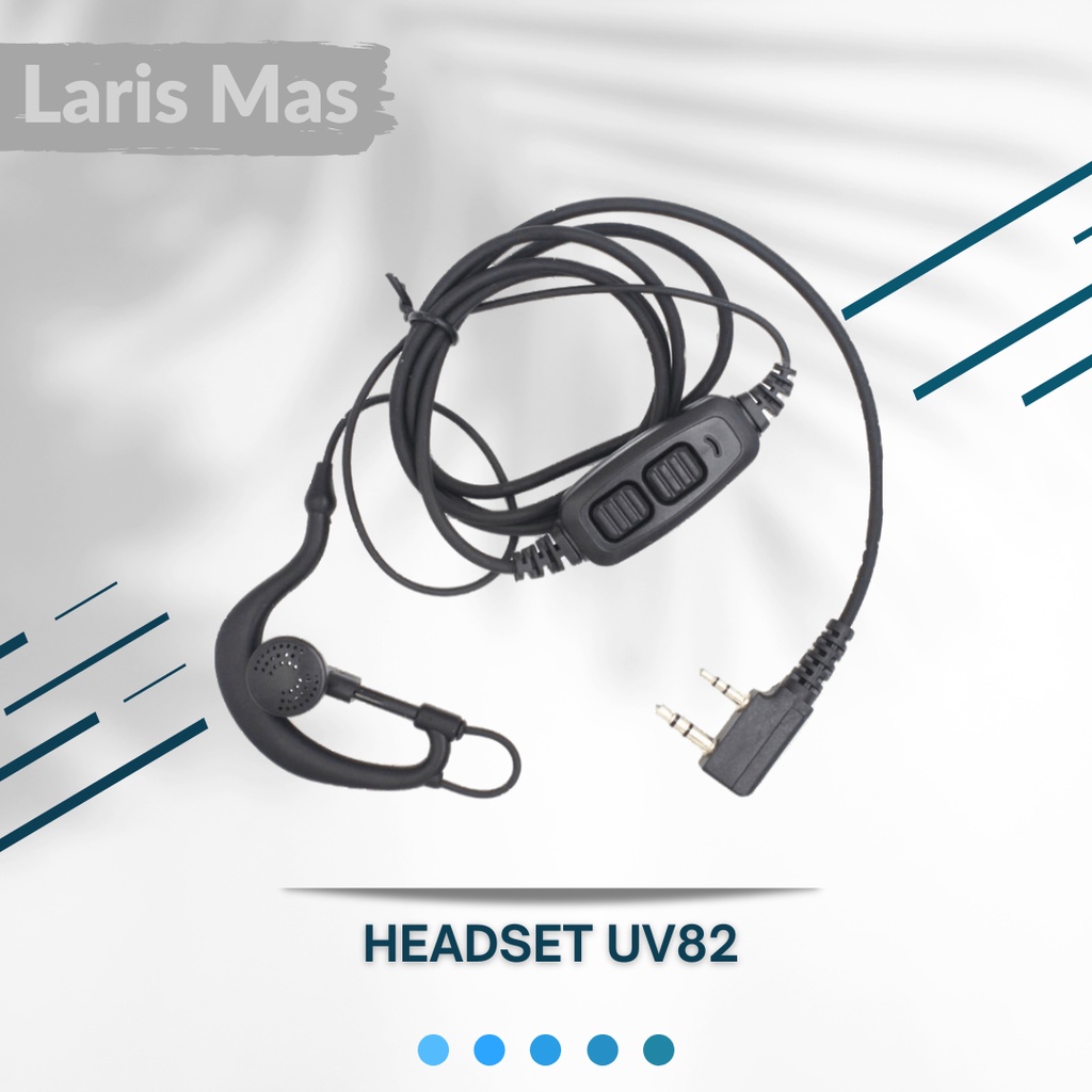 Earset Henset HT Baofeng UV 82 / Headset Handy Talky Boafeng UV82 BF-UV82