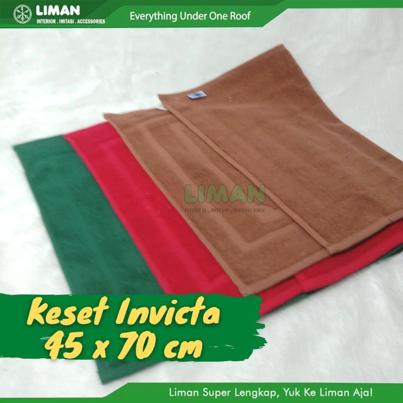 Keset Handuk Invicta Besar Keset Rumah Kamar Toilet