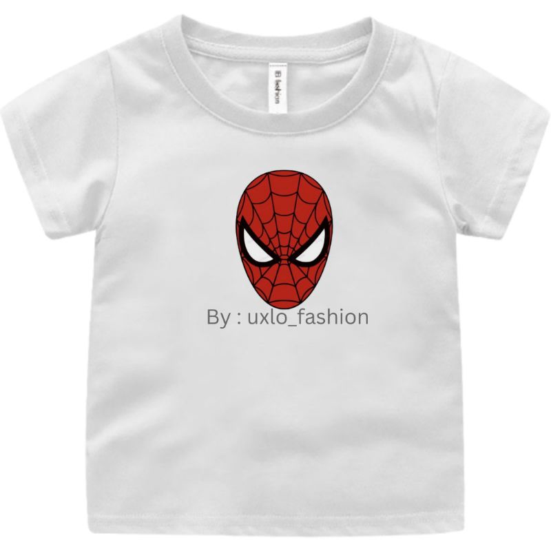 BAJU KAOS OBLONG ANAK LAKI COWOK MURAH MOTIF SUPERHERO SPRMAN UMUR 2 3 4 5 6 7 8 9 TAHUN UXLO FASHION