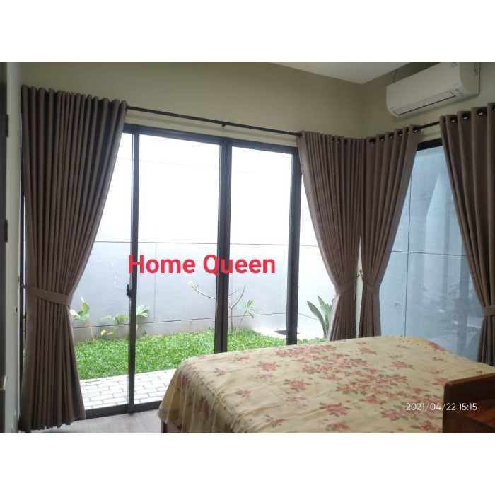 GORDEN BLACKOUT 90% GIHT QUALITY IMPORT DOFF HOTEL BINTANG 5_FREE HOOK