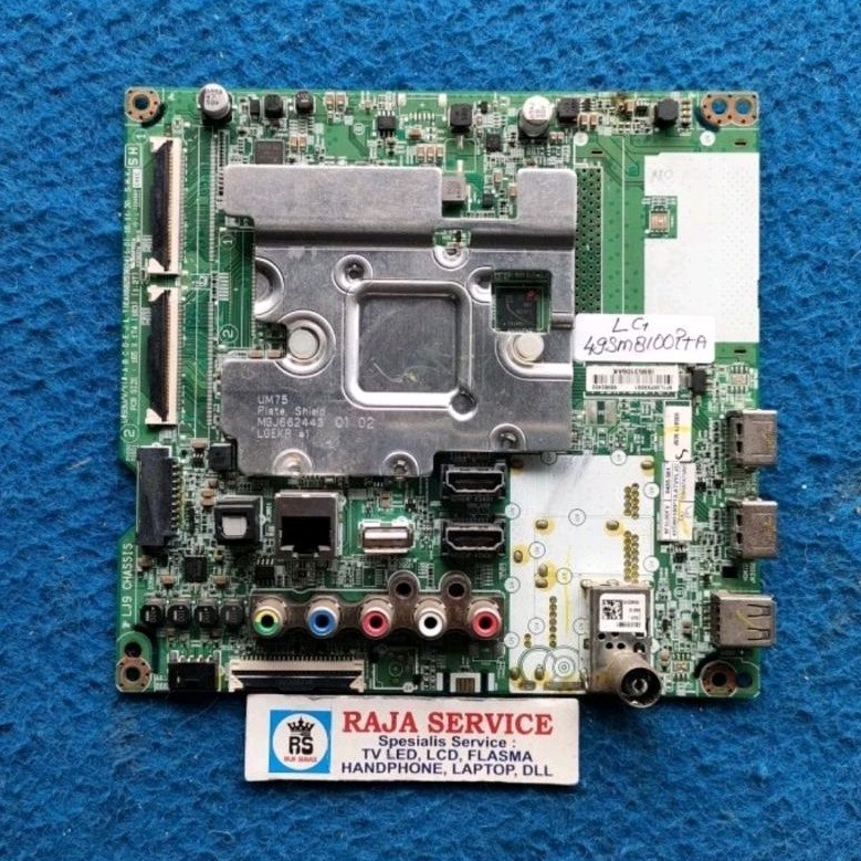 mb tv LG 49SM8100PTA LG49SM8100PTA mainboard board motherboard mesin modul mobo