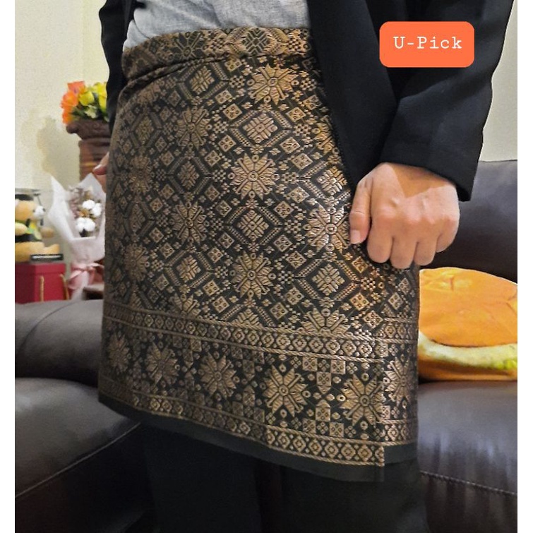 SARUNG SONGKET LILIT  BAPAK/RUMPAK COWOK MELAYU