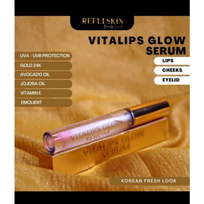 REFLI SKIN X L-GLOW VITALIPS SERUM/LIPS SERUM