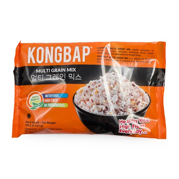 

Kongbap Aneka Biji-Bijian 6 x 25 g