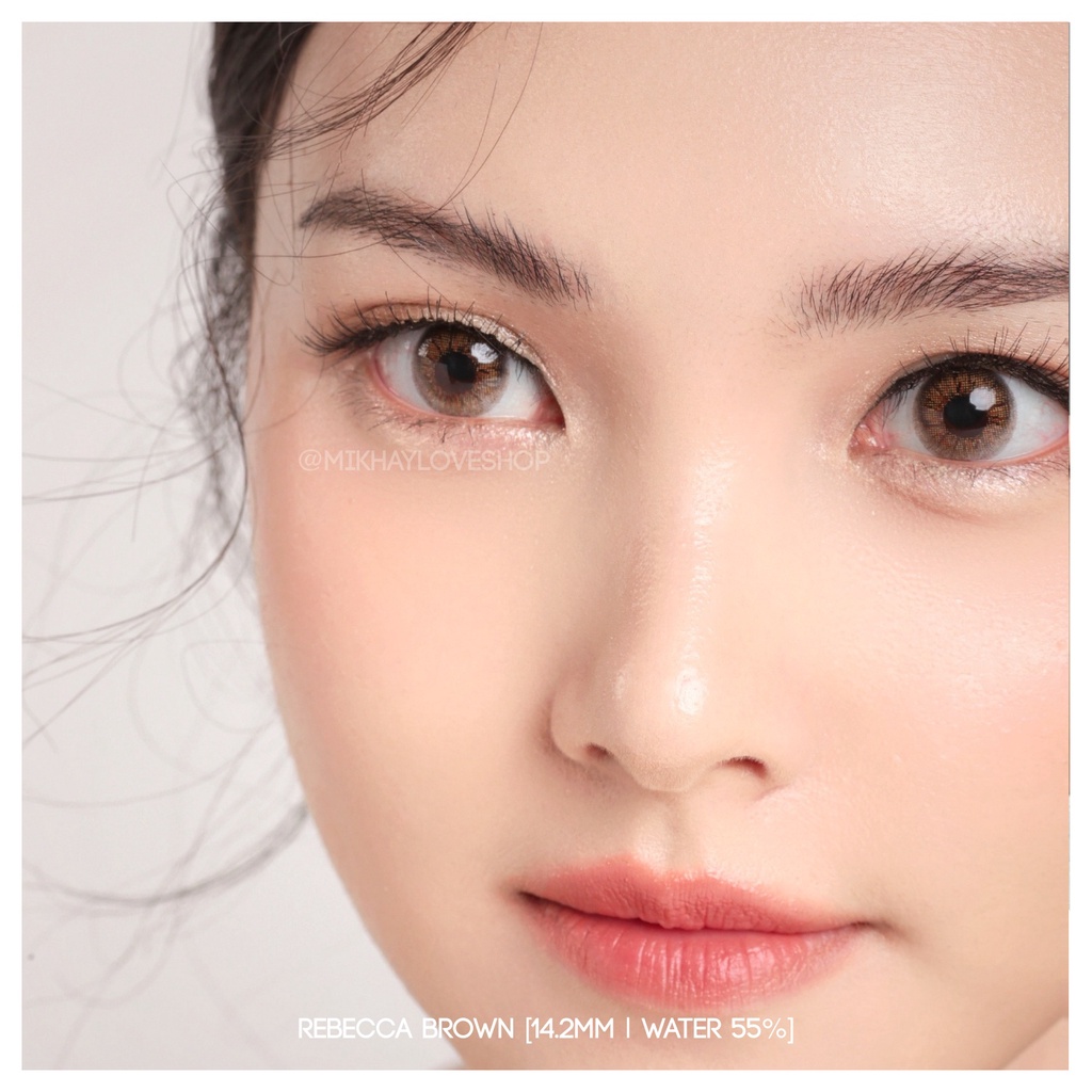 MIKHAYLOVESHOP Softlens Rebecca Brown | Kittykawaii