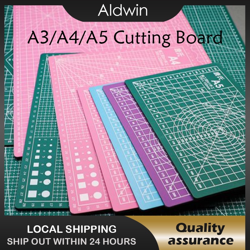 

A3 A4 A5 Cutting Mat PVC Cut Pad Patchwork Alat Manual Talenan Dua sisi Penyembuhan Diri