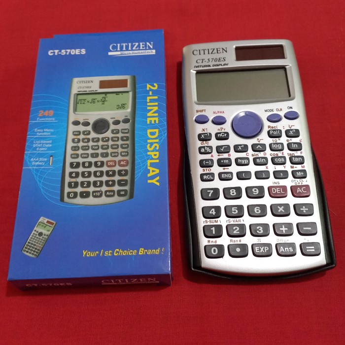 

OBRAL Kalkulator Citizen CT-570 ES Scientific