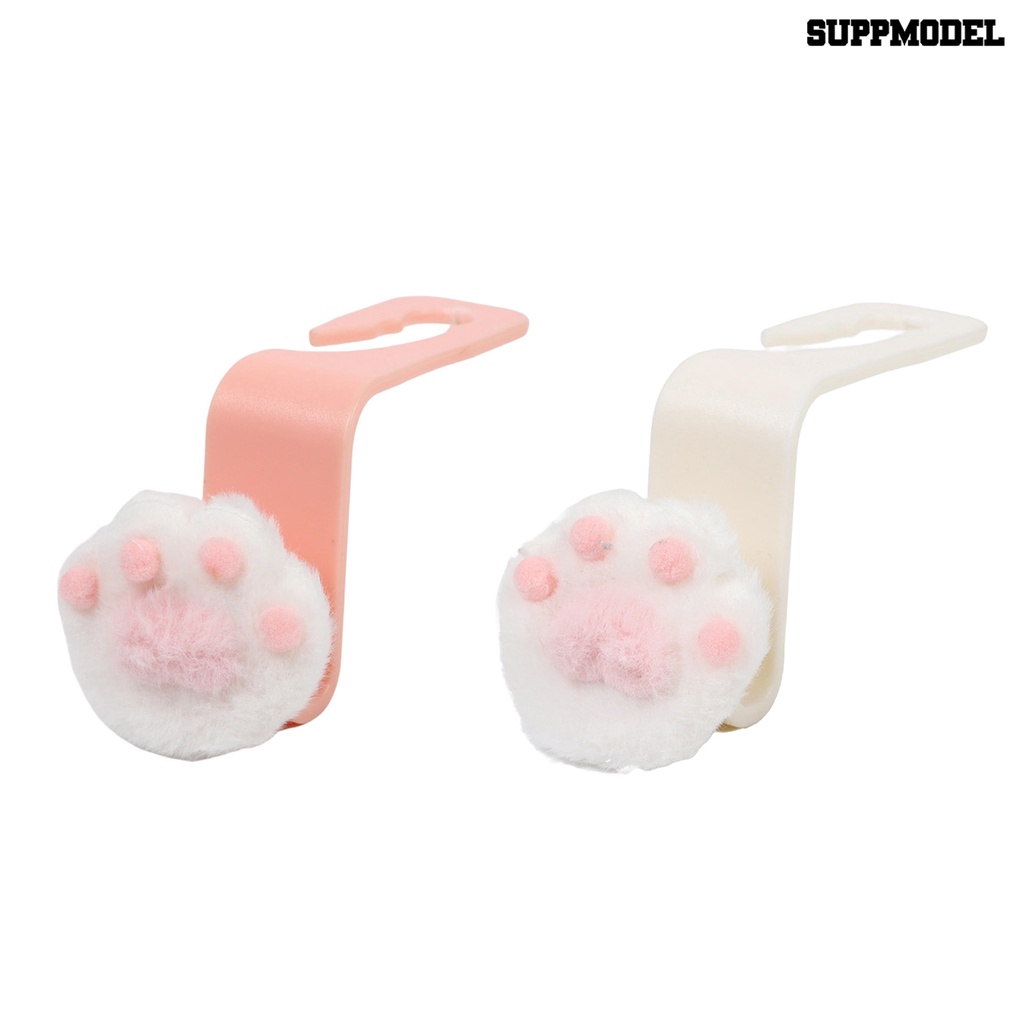 [Auto] Pengait Belakang Kursi Multifungsi Bebas Pukulan Mewah Kaki Kucing Headrest Mount Hook Aksesoris Interior Mobil