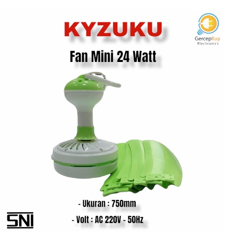 Kipas Angin Mini Gantung 24W / Fan Mini 24W KYZUKU