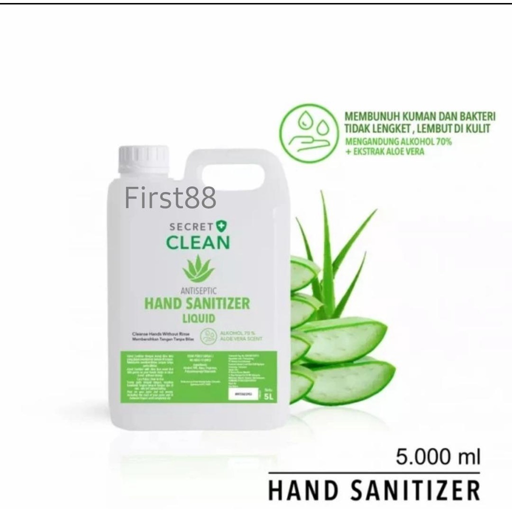 Secret Clean hand sanitizer 5 liter