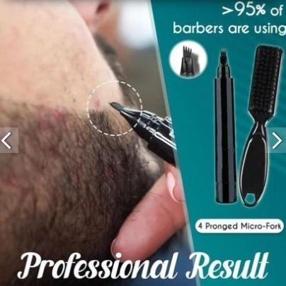 

READY 1 Set Male Beard Filling Pen Kit WaterproofHair Mustache