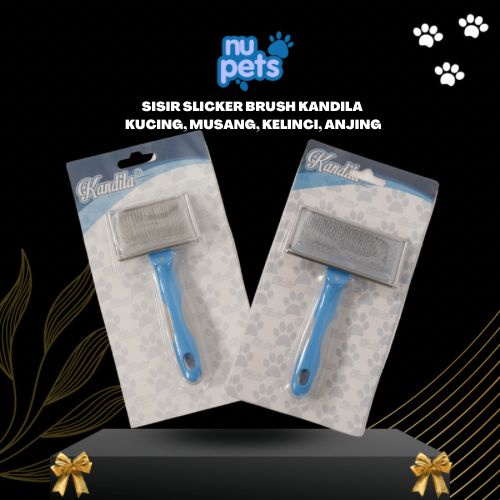 Sisir Bulu Kucing Kelinci Sikat Bulu Anjing Sisir Kawat Kandila