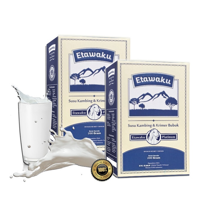 

[new] Susu kambing bubuk etawa etawaku platinum Asli original Harga Promo