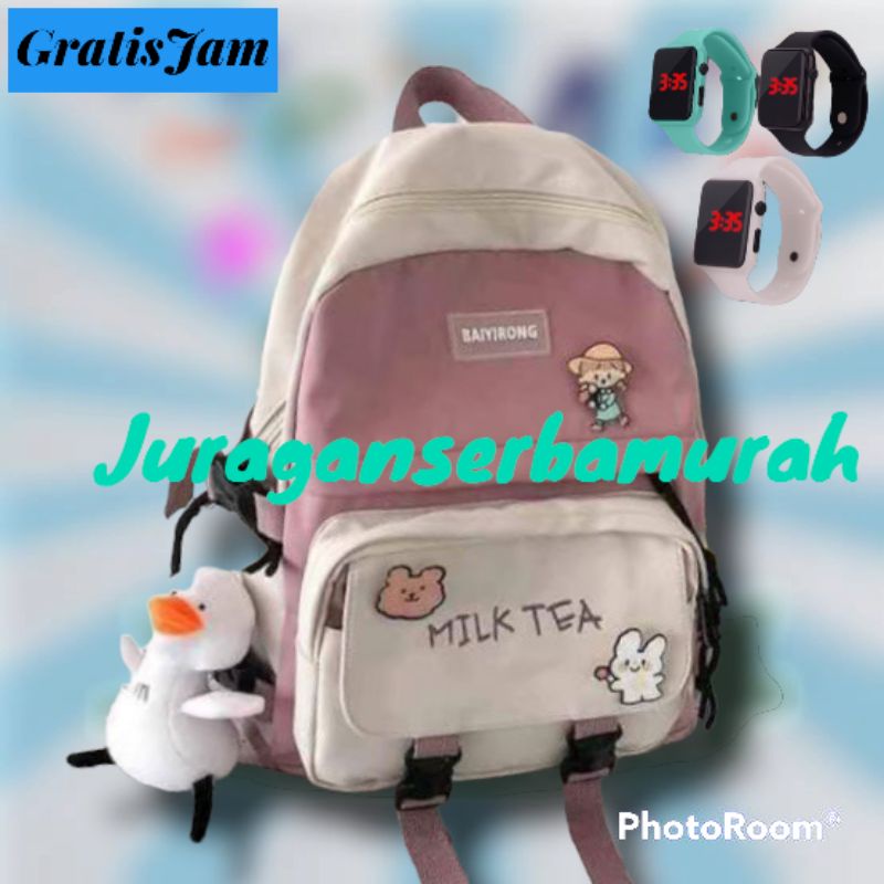 Tas ransel Sekolah SD SMP ukuran besar murah