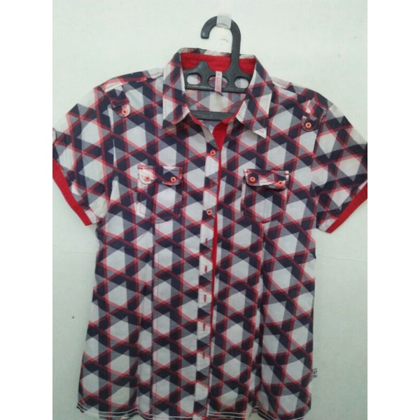 kemeja wanita PL cardinal ori