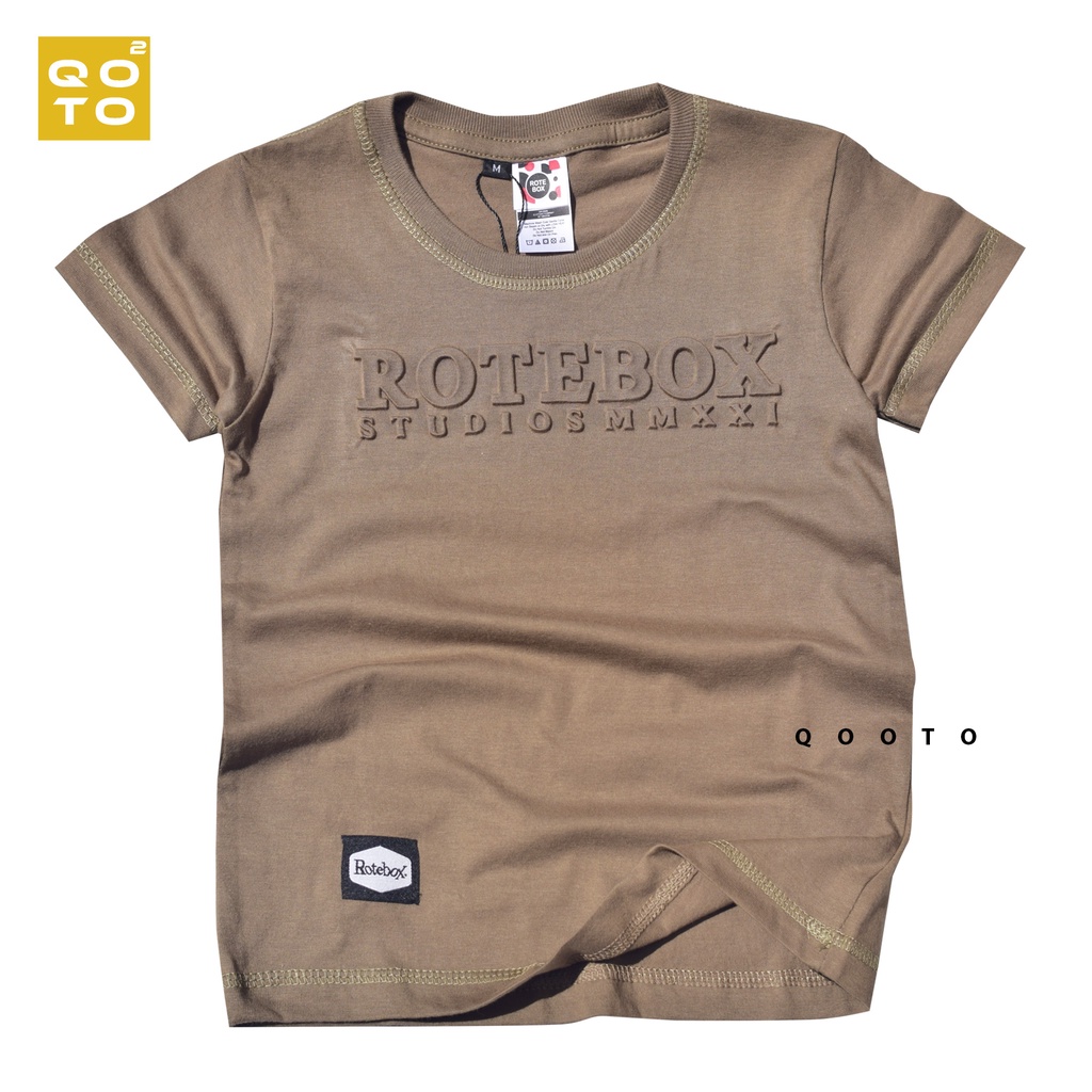 Baju Anak Laki Laki Distro Embos Rotebox Umur 1-12 Tahun Bahan Cotton 30S 18