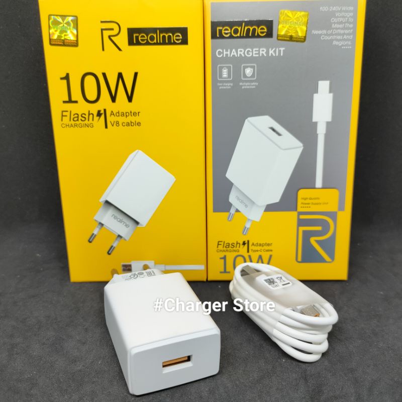 Charger Realme AK933 10W 2A ORIGINAL Fast Charging Micro USB - Type C