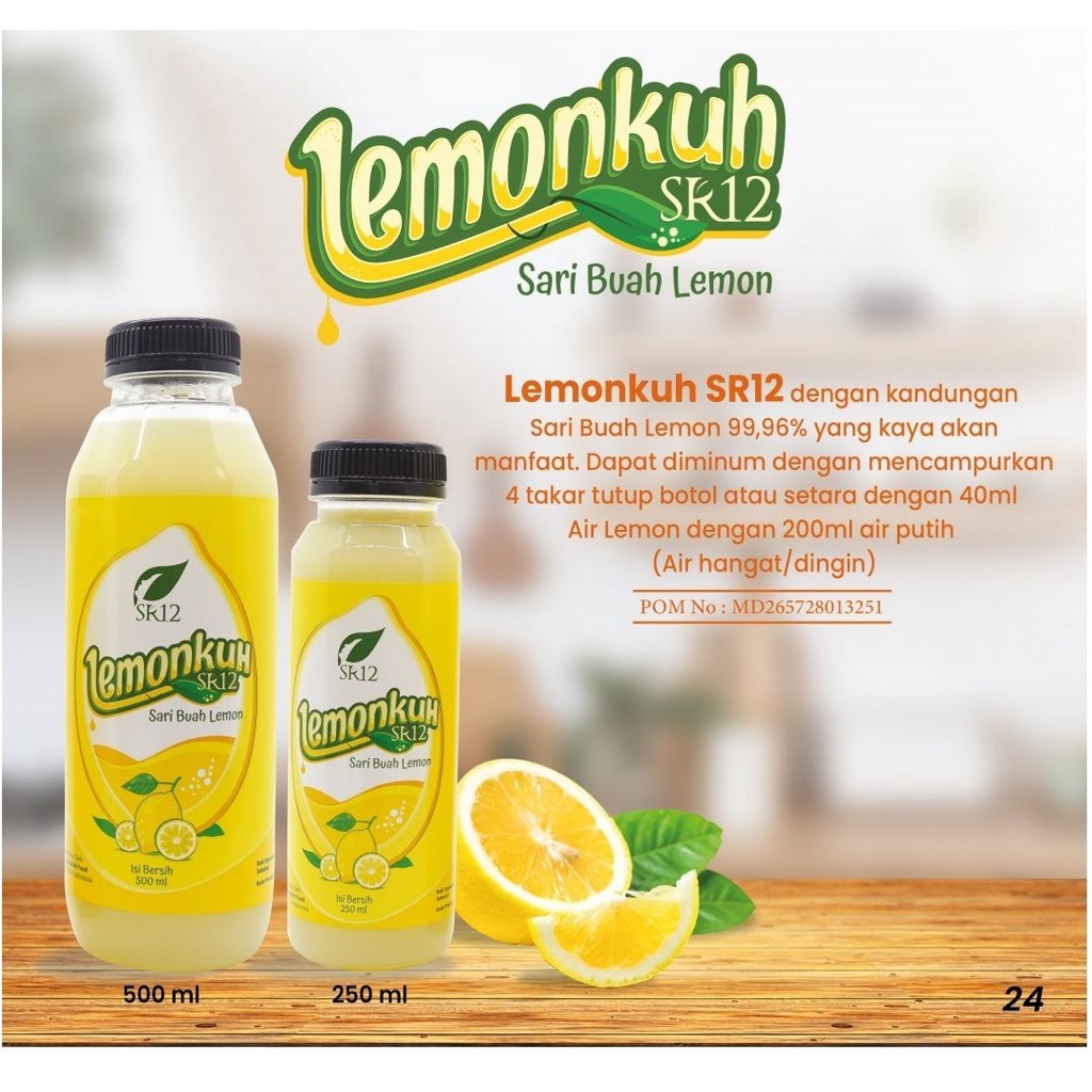 

LEMONKUH SR12 sari buah lemon-herbal