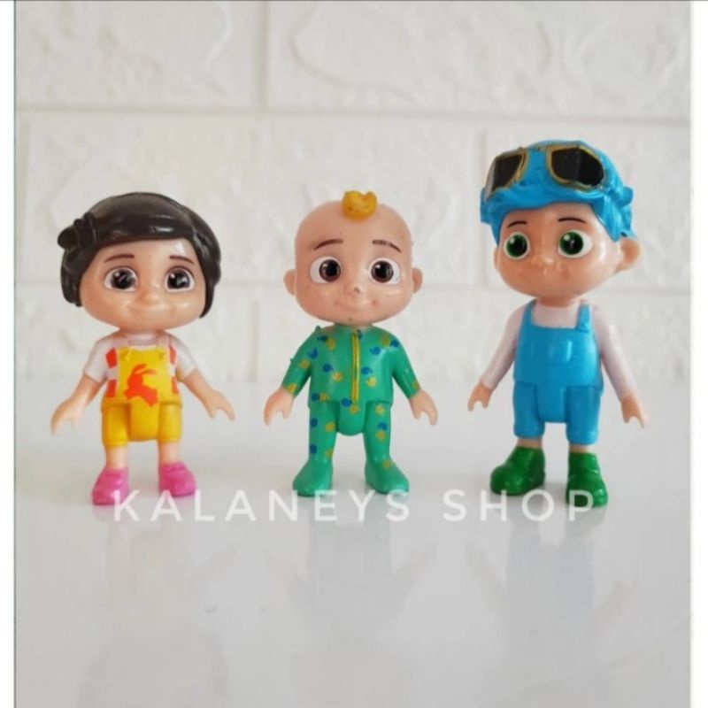 Topper Cocomelon, Mainan Cocomelon, Hiasan Kue Cocomelon