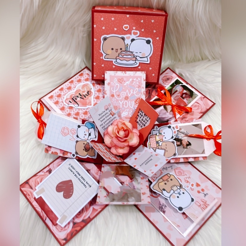 

EXPLOSION BOX / EXPLODING BOX / Kado Custom Kado Cowok cewek / Kado ultah / Kado anniv / LDR / Kado unik custom Exploding Explosion box aesthetic Memory box / Kado Valentine Gift / Permintaan Maaf / Kado Viral