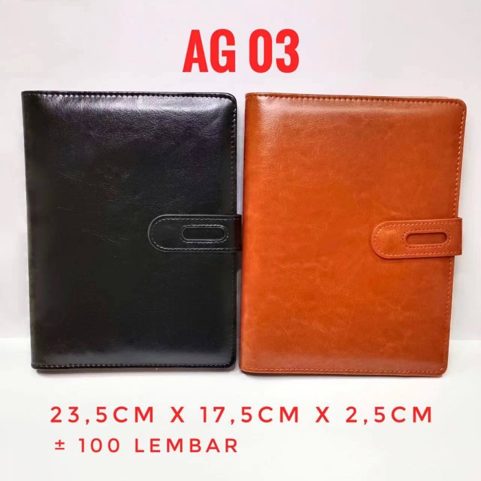 

Agenda Ag03 Agenda Kulit A5, Agenda Binder, Note Book, Buku Tulis Binder