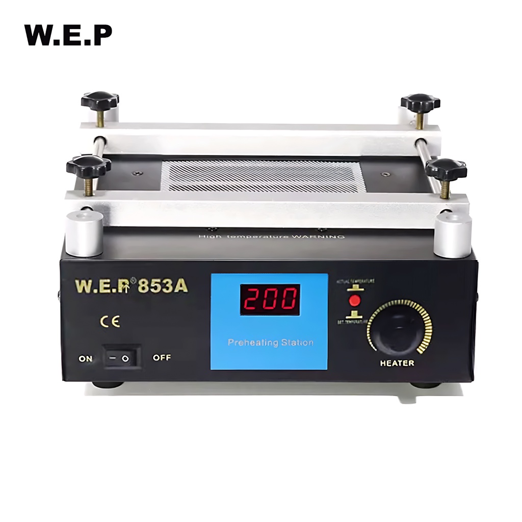 WEP Digital Infrared Preheating Blower Station 853A Hitam Original