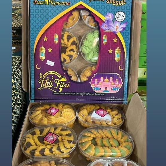 

Kue Paket Lebaran Putri Kencan 6 toples - Special