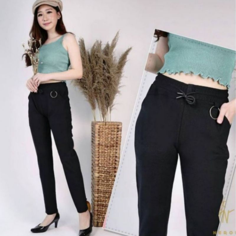 celana zara strech impor wanita - celana impor zara wanita (3XL)