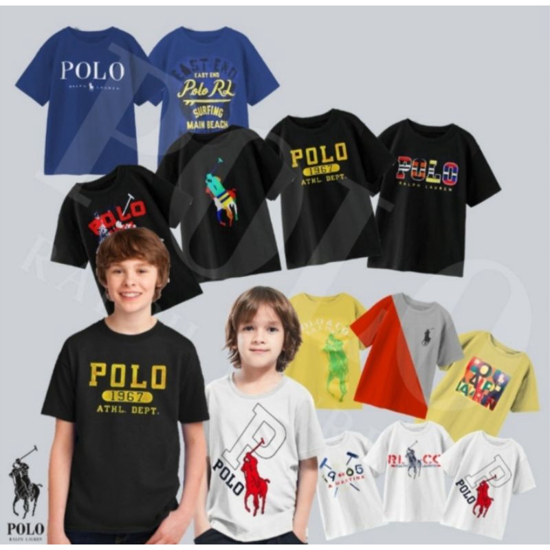 Kaos Anak Laki Laki Polo Ralph Lauren Size 10-18