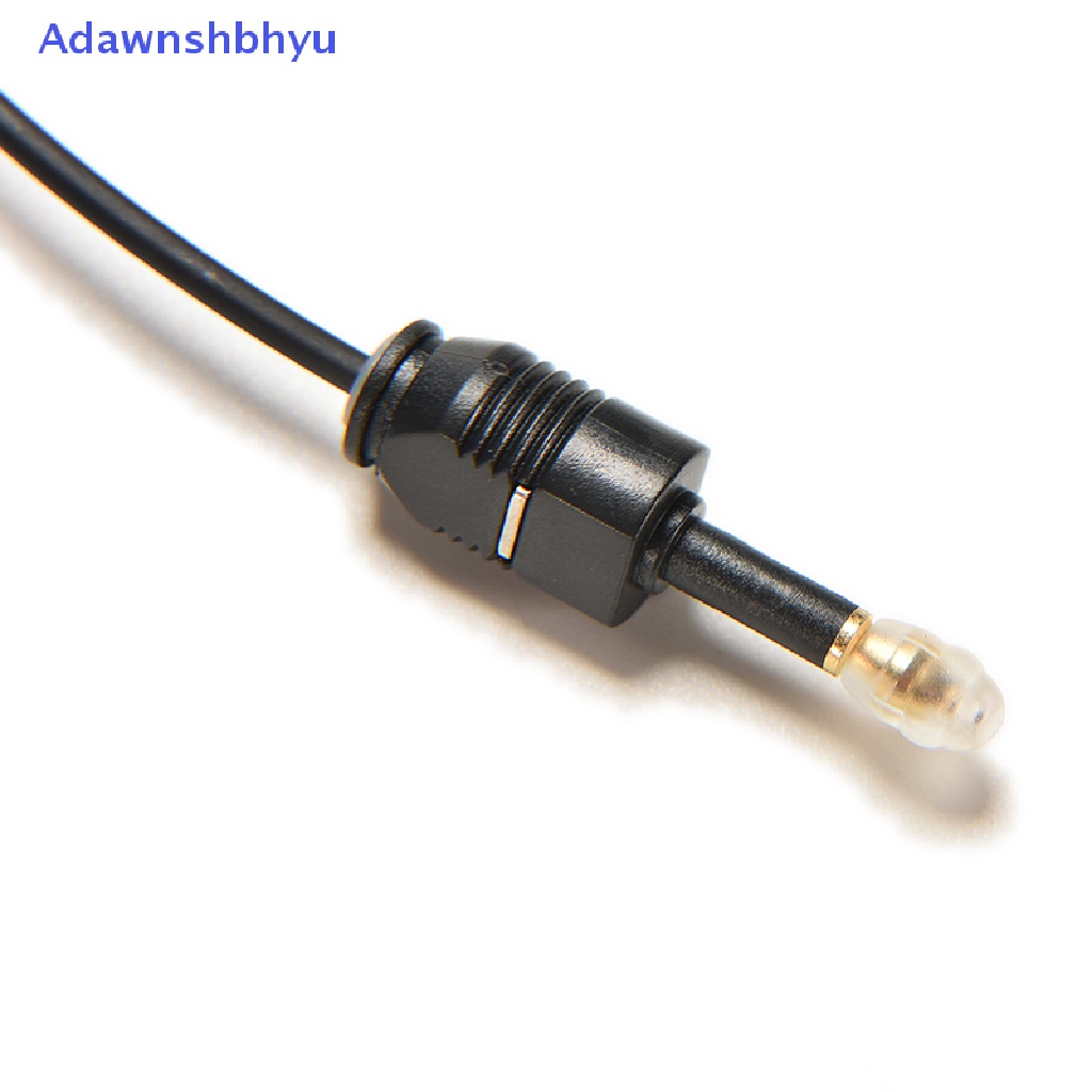 Adhyu 1m 3ft Untuk Toslink Ke Colokan Mini 3.5mm Digital Optik SPDIF Kabel Audio Kawat ID