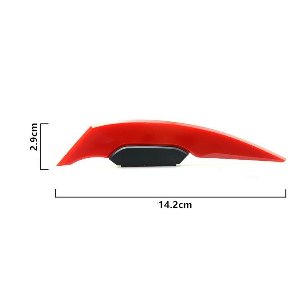 Top 1pasang Motor Front Fairing Aksesoris Motor Spoiler Wing Retrofit Shield Dekorasi Motor