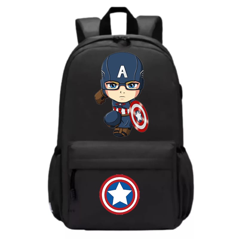 TAS SEKOLAH ANAK-ANAK TERBARU RANSEL ANAK TK,SD&amp;SMP ANAK LAKI-LAKI/TAS SEKOLAH CAPTAIN AMERICA